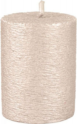 Свічка SS 55/70 срібний шовк