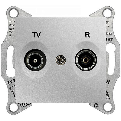 Розетка Sedna SDN3301860 алюміній