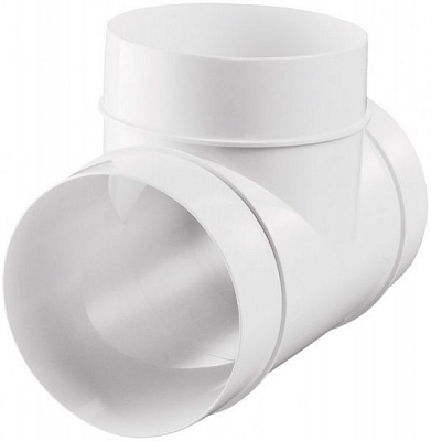 Тройник для круглыx каналов  ВЕНТС d125 232 4595