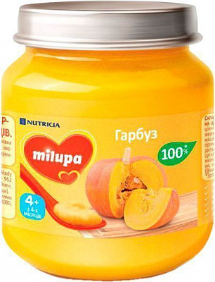 Пюре Milupa Гарбуз