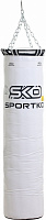 Боксерський мішок SPORTKO 150x35 см 65 кг білий