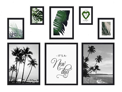 Набір галерейний Art Poster AP8-005 море SvitArt