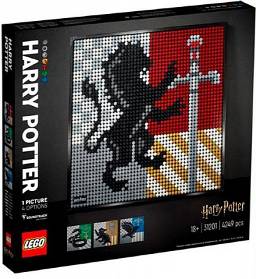 Конструктор LEGO Art Harry Potter Hogwarts Crests 31201