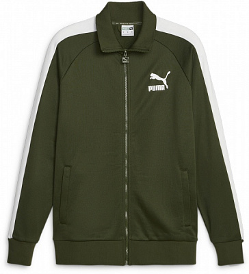 Джемпер Puma T7 ICONIC TRACK JACKET (S) PT 53948431 р.L зелений