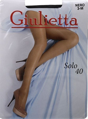 Колготки женские Giulietta Solo 40 Den Nero р. 3 черный 1 шт. 