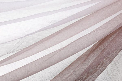 Ткань тюлевая карнавал сетка 295 см шоколадный 