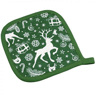 Прихватка 20x20 см зелений Homeline