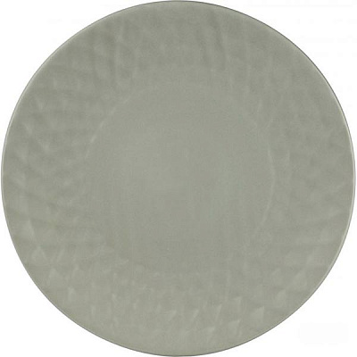 Тарілка обідня Geometric 27 см бежева Bella Vita