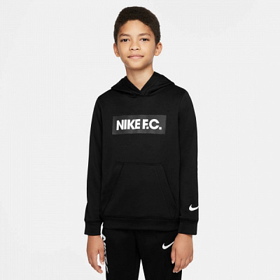 Джемпер Nike Y NK DF FC LIBERO HOODIE DC9013-010 р. XS чорний