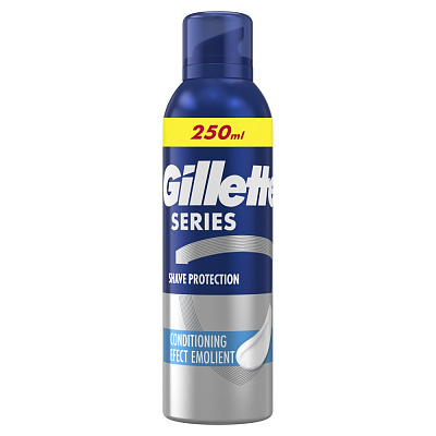 Пена для бритья GILLETTE Series Тонизирующая с маслом какао 250 мл