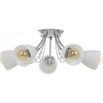 Люстра стельова Accento lighting Korsika ALPL-PL39996-5 5x60 Вт E27 хром