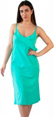 Ночная рубашка Flis clothes р. S бирюзовый 