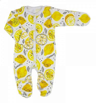 Человечек для девочки Маленькие люди Лимони р.56 белый 