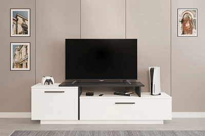 Тумба под ТВ Фиби черный 