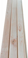 Вагонка деревянная 1 с софт-лайн ольха 14x80x1500 мм (5 шт./уп.)