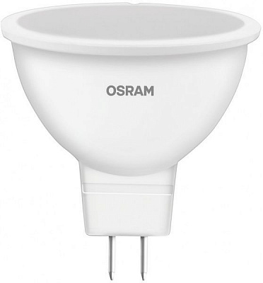 Лампа светодиодная Osram 2 шт./уп. 5,2 Вт MR16 матовая GU5.3 220 В 4000 К 4058075129160 