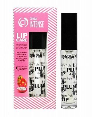 Блиск для губ Colour Intense LIP CARE №6 Збільшення об'єму Пітайя прозорий 6 мл