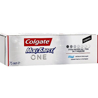 Зубная паста Colgate Макс Блеск One 75 мл