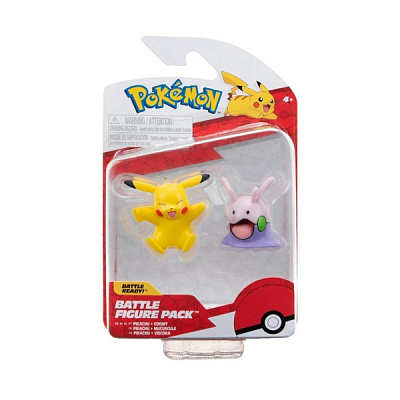Игровой набор Pokemon Гуми и Пикачу PKW3007 