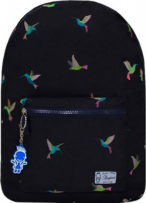 Рюкзак Bagland Пташки колібрі 31x43x12 см 512154 331