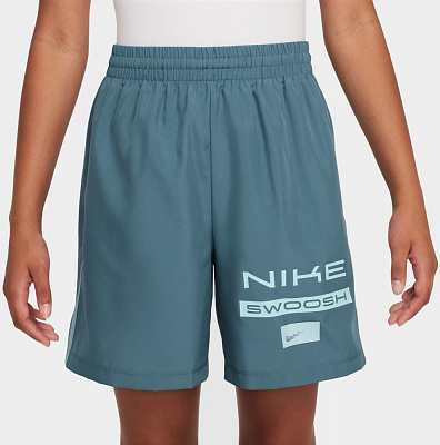 Шорти Nike B NK DF MULTI SHORT WVN LOVE HJ3801-006 р. XS синій