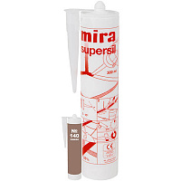 Герметик силиконовый Mira санитарный Supersil 140 какао 300мл