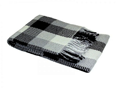 Плед Флора 140x200 см сірий Вултекс-С