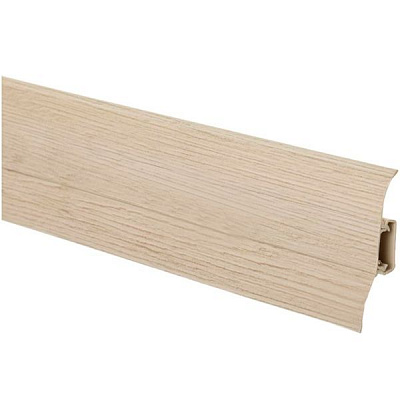Плінтус Korner King Floor 23x62x2500 мм міленіум світлий
