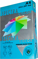 Бумага цветная Crystal A4 80 г/м Turquoise 220 синий 