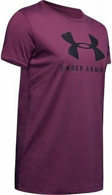 Футболка Under Armour GRAPHIC SPORTSTYLE CLASSIC CREW 1346844-569 M фіолетовий