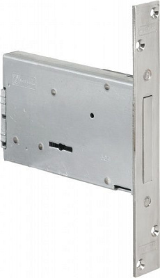 Дверной замок входной Mottura 40701700053 матовый хром