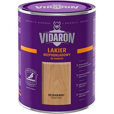 Лак Vidaron паркетний високоглянсовий 2.5 л