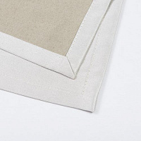 Салфетка Текстиль-Контакт сатин Прада 40x40 см светло-серый 
