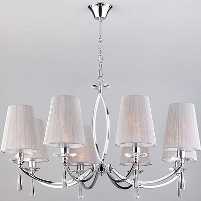 Люстра підвісна Strotskis Valery 60079/8 8x40 Вт E14 хром