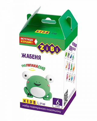 Набір для ліплення Жабенятко ZB.6262 ZiBi