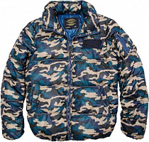 Куртка Alpha Industries ICE VAPOR Blue Arctic Camo XL 