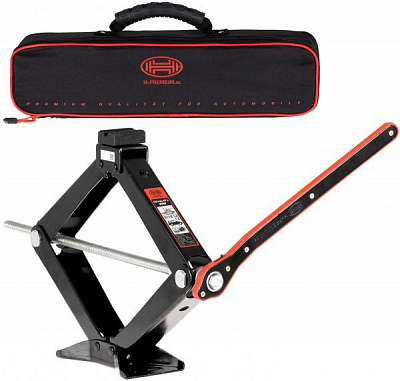 Домкрат механический с ручкойULtraLiftblack 2 т