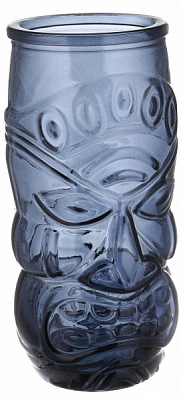 Склянка висока Tiki блакитно-сіра 550 мл 1 шт. San Miguel