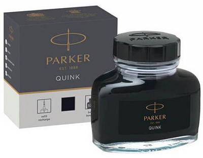 Чорнило Quink чорне 11 010BK Parker