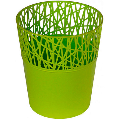 Кашпо пластиковое Prosperplast City круглый 1л лайм (78991-389) 