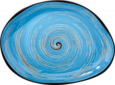 Блюдо Spiral Blue камень WL-669642/A Wilmax 