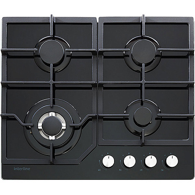 Варильна поверхня газова Interline TQ 6499 BK