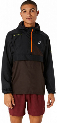 Анорак Asics FUJITRAIL ANORAK 2011C382-600 р.M чорний