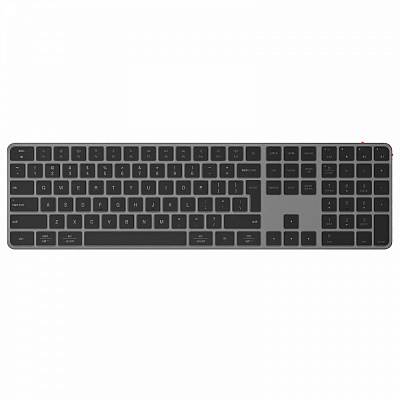 Клавіатура бездротова Meetion K230 (MT-K230MW-A-RUA) black