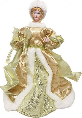 Декорація новорічна Снігурка 35 см EPI-ZS2035-gold