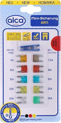 Предохранители Alca Mini-Sicherungen