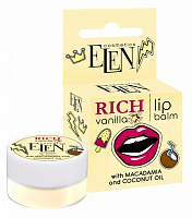 Бальзам для губ для губ ELEN cosmetics Rich Vanilla 4 мл