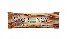 Протеиновый батончик Greengy Шоколадное арахисовое масло 40 г