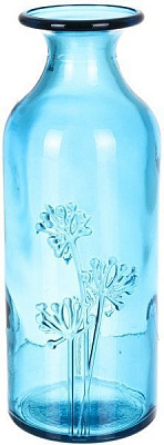 Ваза JARDIN 19 см аква синяя San Miguel