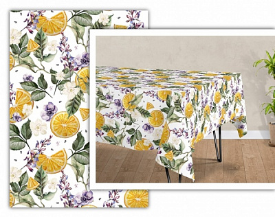 Скатерть ES1019-1 135x200 см разноцветный доріана 